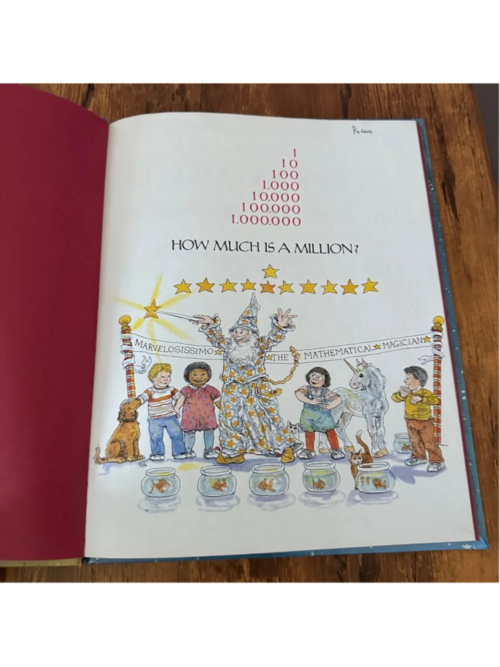 How Much Is a Million? Hardcover Book David M. Schwartz Steven Kellogg